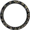 ROUHO 39,3mm Inserto Ghiera Orologio Ceramica Tachimetro Ricambio Anello Componente Intarsio Segnatempo Lucido 31,2mm per Rolex Cosmograph Daytona 116500-A9