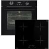 KKT KOLBE set da incasso indipendente | forno da incasso 60 cm BO7010FB | piano cottura a induzione 59 cm IH85900RL | pulizia catalitica | AirFry | funzione pizza | ventilato | SET7010FBIH859RL