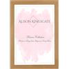 Alison Kingsgate Elegante cornice in rovere da 30.48x25.4 cm, piatta, con plexiglas di sicurezza frontale e ganci da appendere alla parete, cornici decorative realizzate a mano nel Regno Unito