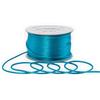 HATIANGE Cordoncino in raso blu oceano da 2 mm, per la creazione di gioielli, bracciali, collane, filo per perline, macramè, nodi cinesi, 50 metri