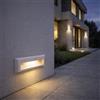 Partenopea Lampada Segnapasso LED da Incasso 6W Luce Downlight verso il Basso CCT Selezionabile 3000K 4200K 6400K IP65 Impermeabile per Scale Corridoi Esterni Interni Anti Abbagliamento 220V (Bianco)