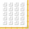 BTF-LIGHTING 20-Pack 8mm FCOB COB Connettori angolari a L ultra-sottili senza saldature per nastro LED COB SMD 2 pin 8mm a colore singolo con connessione senza interruzioni