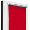Estika Tenda a rullo oscurante termica senza forare - 70 x 150 cm - Rosso - per interni, per finestre, protezione solare, kit di montaggio incluso, disponibile in 13 colori