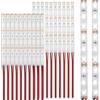 Joycabin 20 strisce LED prefilate, 150 mm, 2835 SMD LED con cavo da 15 cm, 12-18 V, illuminazione a LED per fai da te, modellismo, decorazione, illuminazione (bianco)