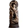 FIYSON Statua decorativa della mitologia norrena, Odino, Thor, statuetta in resina vichinga per regali da tavola per la casa, applicabile a armadietto e libreria, decorazione per la casa (Thor)