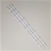 RobertDTesta 3 PCS 62 0 mm PORTATO La retroilluminazione strisce for LG 32LJ500V-ZB 32LH500D 32PFS6401 KDL-32R330D GJ-2K16 D2P5-315 D307-V2.2 LB32080 V0_00 Facile da installare