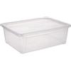 Dea Home Z332M005 Contenitore Easy Box M, 11 L, 40x30x13, Trasparente