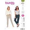 burdastyle Burda b6689 - Cartamodello di Pantaloni Carta Bianco 19 x 13 x 1 cm