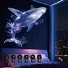RANQILI Dreaming Ocean, proiettore a LED da parete e soffitto, alimentato tramite USB, luce notturna con effetti che cambiano colore, design di libri fantasy, decorazione per camera da letto, luce