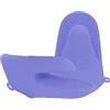 PAIDASHU Guanto da forno in silicone spesso, porta-pentole, mini guanto da forno resistente al calore, coperture a pizzico per cottura al forno, cucina, grigliata al barbecue (blu)