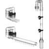 Mobestech Tubo Acqua per Filtro Esterno Acquario 12 Mm Plastica Resistente, Kit Ingresso e Uscita, Compatibile Pompe Acquario, Accessorio Flusso D'Acqua per Bacino e Acquariofilia