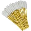 Pirbright Pet Company Extra Large 15 cm Pet Dog Cotton Bud Ear Cleaner Long Bamboo Cotton fioc per la pulizia delle orecchie degli animali Confezione da 50 tamponi per orecchie