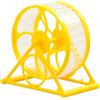 Générique Ruota di criceto - Accessorio silenzioso e traspirante per animali che si annoiano, gioco di esercizio da interno, per criceti dorati, cincillà, conigli, ricci, razze piccole, medie e grandi