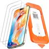 NEW'C 3 Pezzi, Pellicola Protettiva Schermo Intero per iPhone 16 Pro Max 6,9 pollici [Installazione Automatica], Vetro Temperato - Ultra Resistente - Adatta alla Custodia
