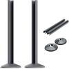 Myhomeware Copritubi e colli per termosifoni in nero, bianco, cromato e antracite. Basta agganciarli (coperture e colli per tubi antracite da 200 mm)