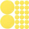 STOBAZA 30 Pezzi Pellicola Autoadesiva per Lampade LED e Faretti, Filtro Colore Giallo in Pet Rotondo, Compatibilità Versatile e Colore Duraturo per Camere e Feste