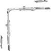 FTF - Fenstertechnik MACO 52936 - Inversione angolare C con 2 i.S. argento (52936 con 2 i.S.)