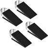 Geila Cuneo cuneo porta 4 PZ Grande porta in gomma resistente Tappo antiscivolo Fermaporte per ufficio casa usata (4 pezzi)