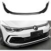 KIUYNHMSI Auto Spoiler Frontali per V-W Golf 8 MK8 GTI GTD GTE R-Line TSI TDI 2020-2022, Paraurti Anteriore Splitter Labbro Lama Diffusore Accessorio Modificato