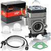 1PZ H48-E45 Carburatore Carb Sostitutivo per Decespugliatori 52cc 49cc 43cc Kit Carbu con guarnizione