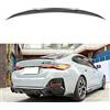 MFGG Auto Fibra Carbonio Spoiler Posteriori per 2021 2022 BMW 4 Series G26 440i Gran Coupe, Bagagliaio Rear Spoilers Ala Lip Accessories Modifica Part
