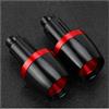 DJRITRPDN Moto Manubrio Estremità Spina Accessori Per Moto Manopole Manubrio Tappi Scorrevoli Estremità Manubrio Per VOGE Valico 500DS 525DS 650DS 900DS 500 525 650 900 DSX