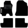 QUEMAR Tappetini Auto per Rav4 II 2000-2006, Bordo Perla, 1 Ricamo | XA20 / Kit Tappeti Moquette e Gomma su Misura / Set 2 Anteriori + 2 Posteriori / Ricami e Colori Personalizzati / Antiscivolo
