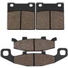 Cyleto anteriore e posteriore pastiglie freno per GS500E GS 500 E 1988-1995 GSF 250 1992-1996 GSX 250 Katana 1991 GSX250 F Across 1990-1998