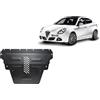 Scut Protection compatibile con Piastra paramotore di acciaio Alfa Romeo Giulietta (2010-2020)