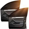 Jodsen 2 Pezzi Tendine Parasole Auto Oscuranti Vetri, per Finestrini Posteriori Laterali,Universale,per bloccare Raggi UV Privacy Protezione,Calza,M