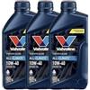 Charging Racer Valvoline Olio Motore All-Climate 10W-40, per Benzina, Diesel e GPL, ACEA A3/B4, API SN, Adatto a Veicoli 4WD e Commerciali (3L)