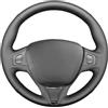 MEWANT Coprivolante in pelle microfibra per Renault Clio 4 IV 2012-2016 / Captur 2013-2016