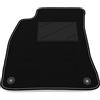 Somer Car Tappetino Auto SOLO LATO GUIDA 1pz compatibile con Audi A4 B8 Berlina 2008-2017| 1 tappeto su misura in moquette