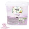 Nortembio Sali di Epsom 100% Fragranza Fragola e Rose 6 kg - Fonte Naturale di Magnesio | Con Vitamina C ed E Idratante | Per Bagni Rilassanti, Spa e Cura della Pelle + E-Book 0