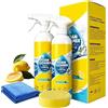 Bpoeee 150ML All Purpose Foam Cleaner Spray for Car & Home - Deep Cleaning Rinse-Free Foam for Interior Surfaces, Kitchen Grease, Bathroom Tiles, Sofa & Upholstery - Multi Surface Cleaner Spray (1pc)