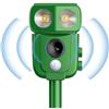 YOUKK Repellente Gatti, Repellente Ultrasuoni Energia Solare,IP66 Impermeabile,a Frequenza Regolabile per Allontanare Animali,5 modalità Regolabile,Repeller Animali Ultrasound