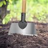 MININUSI Pala per Pulizia Multifunzione,Pala da Giardino in Acciaio Inossidabile,Strumento per Diserbo da Giardino in Metallo Resistente,Pala da Giardinaggio,per Rimozione Ghiaccio,Muschio(24cm)