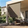 LIFERUN Tenda Verticale HDPE 150×310 cm Marrone, Tenda a Pinza Estensibile, Senza Forare, Privacy, Protezione Solare UV, Antivento, Resistente Alle Intemperie - per Balcone, Giardino, Terrazza