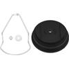 YARNOW Kit 4 Pezzi Accessori per Decespugliatore a Batteria, Dado e Rondella Tagliabordi, Viti di Ricambio per Testina di Taglio, Compatibile Tosaerba a Manutenzione Giardino