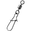 Generico Girelle a Scatto Duo-Lock da 50-200 Pezzi, connettori a Cilindro Rotante in Acciaio Inossidabile e Ottone for la Pesca in Acqua salata(Size 7 25mm 17kg,50pcs)