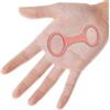 Ldbuejiaja Clip per boccaglio in silicone di alta qualità con chiusura rapida e girevole per un fissaggio sicuro del tubo, per sport acquatici, clip per maschera a sgancio rapido