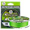EasyByMall Lenza da pesca, 4 fili per lenza intrecciata in PE, 100 m, lenza da pesca resistente con assorbimento zero acqua, per pesca alla carpa marina (1,2)