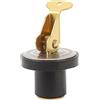 Kuuleyn Marine Tappo di Scarico in Ottone per Barche, Tappo di Scarico in Ottone Robusto Antiruggine Forte Compressione di Tenuta per Lavelli Marini per Barche Travi Vasche (5/8 inch/Diameter: 15.7