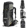 Night Cat 70L Zaini da Hiking Trekking Zaino da Campeggio per Gli Uomini Donne di Arrampicata Ciclismo Viaggio Escursionismo