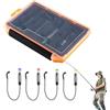 Generic Set di tendicatena per pesca alla , senza luce, 4 pezzi, compatto | Set tendicatena multiuso sensibile per creature da laghetto