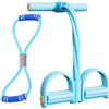 Generic 6-Tube Pedale Caviglia Estrattore Figura 8 Fascia di Resistenza Elastico Yoga Sit-up Pull Corda con Maniglia Uomini Donne Pedale Tenditore Esercizio