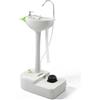 Generic Lavello Portatile, lavello da Campeggio con Pompa dell'Acqua e rifiuti, Stazione Mobile per Il Lavaggio delle Mani Senza impianto Idraulico, lavabo da Esterno da 17 l, Serbatoio per acque Water-Tank