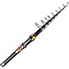 Zpengtai Canna da Pesca Canna da Pesca telescopica Canne Feeder in Fibra di Carbonio ad Alto tenore 1,8/2,1/2,4/3,0/3,6 m Viaggio for Spinning alla Carpa e Trota in Mare(2.1M)