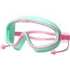 Msioytog Occhialini da nuoto per bambini Occhialini da nuoto resistenti alle con vista ampia con tappi per le orecchie e clip per naso per bambini dai 3 ai 16 anni Occhialini da nuoto per bambini