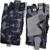 Generico Protezione solare Mezze Guanti da pesca estiva Traspiranti senza(Dark grey,L)